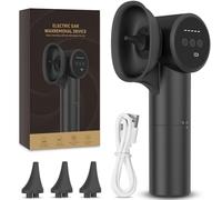 Ear Wax Removal Tool, Earwax Removal Kit, Wush Ear Cleaner, Ear Wax Remover with 5 Cleaning Modes for Home Use Adult Kids, 3 Disposable Tips, USB Rechargeable