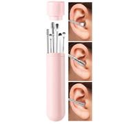 Ear Wax Removal Tool - Portable Long-Lasting Earwax Picker | Ear Pick Earwax Removal Tools - for Men Women Girls Youth Teens Home School Traveling