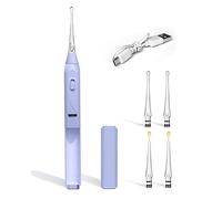 Ear Wax Removal Tool with Light Kids Ear Wax Remover Ear Cleaning Tool Ear Cleaner with Built-in Storage Space Upgraded Ear Wax Removal with Light for Kids & Adults (Purple)