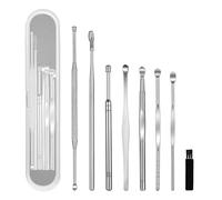 Ear Wax Remover 8pcs Ear Cleaner Earpick Sticks Wax Removal Tool Care Ear Cleanser Spoon Earwax Remover