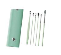 Ear Wax Remover Ear Cleaner Earpick Sticks Wax Removal Tool Care Ear Cleanser Spoon Earwax Remover(Green)