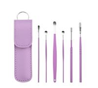 Ear Wax Remover Ear Cleaner Earpick Sticks Wax Removal Tool Care Ear Cleanser Spoon Earwax Remover(Purple1)
