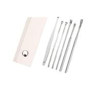 Ear Wax Remover Ear Cleaner Earpick Sticks Wax Removal Tool Care Ear Cleanser Spoon Earwax Remover(White)