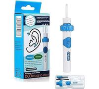 Ear Wax Remover,Electric Suction Q Grips Cleaners, Safe Removal Tool with 1 Replacement Heads,Gently Vibrating to Attract Earwax,Easy Cleaning Cleaners Suitable for All Family