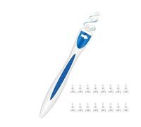 Ear Wax Remover, Q Grips Earwax Removal-Spiral Ear Wax Removal Tool, Reusable Earwax Removal Kit Safe Ear Cleaner with 16 Pcs Soft and Flexible Replaceme