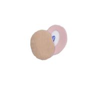 EarBags Bandless Ear Warmers Corduroy Earmuffs For Winter (Pink Sand, Small)