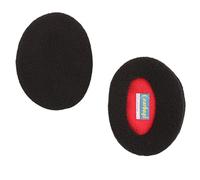 Earbags Bandless Ear Warmers/Earmuffs Fleece Black - Small