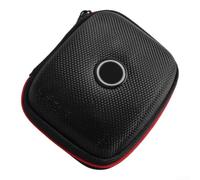 Earbud Case for KZ ZS10 Pro ZSN ED9 - Robust EVA Hard Cover with Zipper - for impact Resistant Storage Sack for Headphones Wires - Small 9.5x8x4cm Tech Gadget Holder(black)