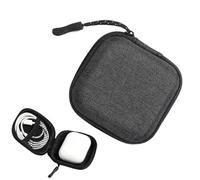 Earbud Case - Small Headphone Carrying Case, Portable Storage Bag | Shock-Absorbing Eva Case with Durable Zipper, Perfect for Storing Earphones and Earbuds on the Go or During Storage