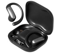 Earbud Translator - Open Ear AI Translator Earphones with Digital Display, | Instant AI Language InteWireless Meeting Translation Earbuds School Travel Business Vacation Conference Tourism Office Sports