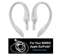 EARBUDi 5 Earbud Clips | Soft Adjustable Rubber Ear Loops Keep Oval Apple EarPods in Place During Activity | For iPhone Models 5, 5c, 5s, 6, 6 Plus, 6s, 6s Plus, SE, 7, 7 Plus
