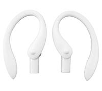 EARBUDi NEW FLEX for Apple AirPods | Slides on and off Your Apple AirPods | Earloop Bends for Amazing Custom Fit and Hold on your Ear | (White)