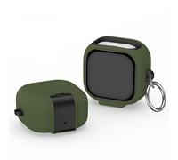 Earbuds Case Cover Compatible for Samsung Buds4/4 Pro, Earphone Pouch Headphone Shell Sleeve Ear Buds TPU Box Headset Shockproof Storage Bag(1PCS Case Only) (Army Green)
