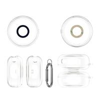 Earbuds Hard Shell Case for Anker Soundcore Sleep A30 TPU Protective Cover Headphone Protection Sleeve Earphone Accessory (Transparent)