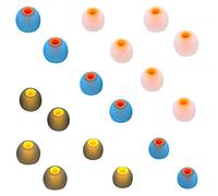 Earbuds Replacement Tips Silicone Earbud Tips Ear Bud Replacement Pieces Ear Gels Fit for Inner Hole from 3.8mm - 5.1mm Earphones 9 Pairs S/M/L