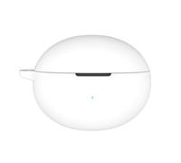 Earbuds Silicone Case for Huawei FreeBuds 6i Headphone Protective Cover Drop-proof and Dust-proof Earphone Protection Sleeve (White)