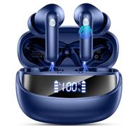 Earbuds Wireless Bluetooth 5.4 Headphone, Bluetooth Earbuds Noise Cancelling, 45H Deep Bass Stereo Sound Earphone Wireless Headphone with Dual LED Power Display, 4 ENC Mic, Type C Fast Charge Ear Buds