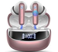 Earbuds Wireless Bluetooth Headphone Noise Cancelling, Bluetooth 5.4 Earbuds, 4 Mic, 45H Deep Bass Stereo Sound Earphone Wireless Headphone in ear, Dual LED Power Display, Type C Fast Charge Ear Buds