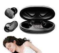 Earbuds Wireless Bluetooth Noise Canceling 2026 Edition for Sleeping, Wireless Sleep Earbuds, Waterproof Bluetooth Noise Blocking Sleeping Headphones with LED Display for Sleeping Working (Black)