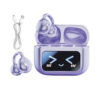Earbuds Wireless, Smart Wireless Headset Waterproof, AI Translation Sports Clip Earplugs Noise-Cancelling Audio Audio Earphones for Travel Sleeping Adventures Commute Daily Use Outdoor