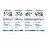 Earex Advance Ear Wax Removal Drops - Dual Action 12ml (4 Pack) - Softens & Removes Hard Earwax - Prevents Build-Up - Hearing Aid Users & Swimmers| SterlingSquare