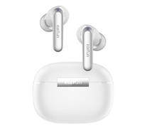 EarFun Air 2 Wireless Earbuds, Headphones Bluetooth 5.3 with Hi-Res Sound, LDAC, 10mm Wool Drivers, Multi-Connection, 4 Mics ENC Clear Calls, IPX7 Waterproof, App Customization, 40H Playtime, White