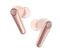 EarFun Air Pro 3 Wireless Earbuds, Hybrid Active Noise Cancelling, Qualcomm® aptX™ Adaptive Sound, 6 Mics CVC8.0 Calls, Bluetooth 5.3, 11mm Wool Drivers, Multi-Connection, App Customize EQ, 45H, Pink