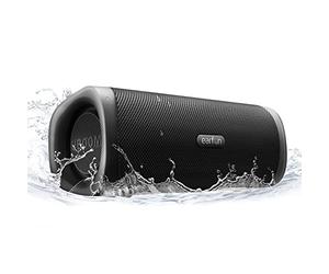 EarFun Bluetooth Speaker, UBOOM L Portable Speaker 28W Loud Stereo Sound, Rich Bass, IP67 Waterproof & Dustproof, Dual Pairing, Built-in Mic, Low Latency, Wireless Speaker for Party, Indoor & Outdoor