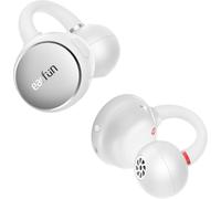 EarFun Clip Open-Ear Earbuds, Hi-Res LDAC, 40H, Bluetooth 6.0, White