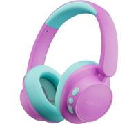 EarFun K5 Kids Wireless Headphones, 100H Playtime, Foldable with Mic | 40mm Drivers, Bluetooth 6.0, Adjustable Headband, Soft Ear Cushions, Foldable Reinforced Design, Built-in Mic, 3.5mm AUX