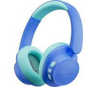 EarFun K5 Kids Wireless Headphones, 100H Playtime, Foldable with Mic | 40mm Drivers, Bluetooth 6.0, Adjustable Headband, Soft Ear Cushions, Foldable Reinforced Design, Built-in Mic, 3.5mm AUX