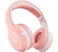 EarFun Kids Headphones Wireless, Bluetooth 5.4 Headphone for Child with Mic, 85/94dB Volume Limited Foldable Over Ear, Hi-Fi Stereo Sound, 40H Playtime, Gifts for Girl, Tablet/Phone/PC, School/Travel