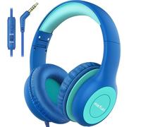 EarFun Kids Headphones Wired with Mic, 85/94dB Volume Limit