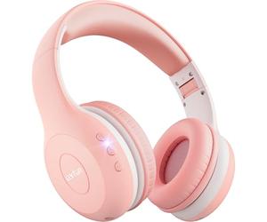 EarFun Kids Headphones Wireless, Bluetooth 5.4 Headphone for Child with Mic, 85/94dB Volume Limited Foldable Over Ear, Hi-Fi Stereo Sound, 40H Playtime, Gifts for Girl, Tablet/Phone/PC, School/Travel