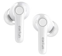 EarFun Pro 4 Wireless Earbuds, Adaptive Noise Cancelling Headphones up to 50dB, aptX Lossless, Hi-Res Audio, LDAC Codec, Qualcomm® cVc8.0 6 Mics AI Clear Call, 52H Playtime, Bluetooth 5.4, White
