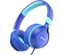 EarFun S1 Kids Headphones, Over-ear Headphones for Kid, 85dB Volume Limit | Sturdy Design, Stereo Sound, Super Light, Adjustable Headband, Wired Children Headphone for School/Travel/Phone