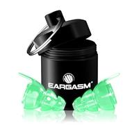 Eargasm High Fidelity Afterglow Glow-in-The-Dark Earplugs for Concerts, Festivals, Musicians, DJs, Night-Life Hearing Protection - Reusable Ear Plugs for High Fidelity Noise Reduction up to 21 dB