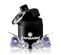 Eargasm High Fidelity Hyperviolet Purple Earplugs for Concerts, Festivals, Musicians, DJs, Night-Life, Motorcycle Hearing Protection - Reusable Ear Plugs for High Fidelity Noise Reduction up to 21 dB