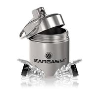 Eargasm Smaller Ears Blackout Black Earplugs for Concerts, Festivals, Musicians, Night-Life, Motorcycle Hearing Protection - Reusable Ear Plugs for Small Ear Canals, Noise Reduction up to 21 dB