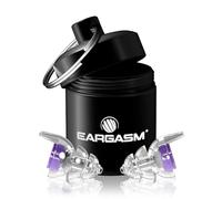 Eargasm Smaller Ears Hyperviolet Purple Earplugs for Concerts, Festivals, Musicians, Night-Life, Motorcycle Hearing Protection - Reusable Ear Plugs for Small Ear Canals, Noise Reduction up to 21 dB