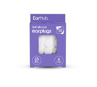 EarHub Sleepwell Premium Silicone Earplugs With Aloe Vera 6 Pairs