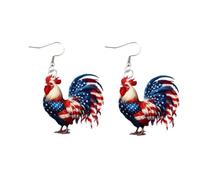 Earings Retro Gothic Punk Earrings Unisex Fashion Accessory Declaration For Holiday And Daily Wear Metallic Texture