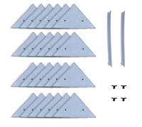 EARKI - Spare parts for Double Glass Magnetic Glass Cleaner - Accessories for cleaning windows on the outside - Magnetic Glass Cleaner Spare Parts
