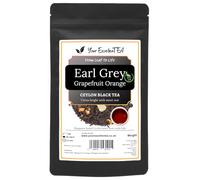 Earl Grey Grapefruit Orange Black Loose Leaf Tea (250g) Ceylon Sri Lanka Tea Leaves Aromatic Fruity Citrusy Zesty Bright Refreshing Balanced, Premium Loose Leaf in Resealable Pouch | Your ExcellenTEA