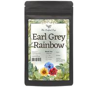 Earl Grey Rainbow Loose Leaf Tea (150g) Aromatic Black Tea from Sri Lanka, Full of Taste, with Flowers and Bergamot Oil, Strong Full-Bodied, Medium Caffeine Content, Perfect with Lemon or Honey