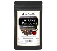 Earl Grey Rainbow Loose Leaf Tea (250g) Full-Flavoured Black Tea Aromatic Bergamot with Colourful Flower Petals, Aromatic Earl Grey Blend, Premium Loose Leaf in Resealable Pouch | Your ExcellenTEA