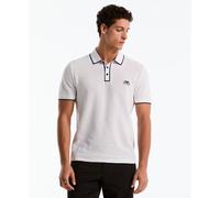 Earl Mesh Pride Polo Shirt In Bright White