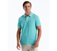 Earl Pique Polo Shirt In Aquarelle