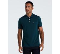 Earl Pique Polo Shirt In Reflecting Pond