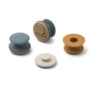 Earl Silicone Stamps - Set of 8 Blue one size
